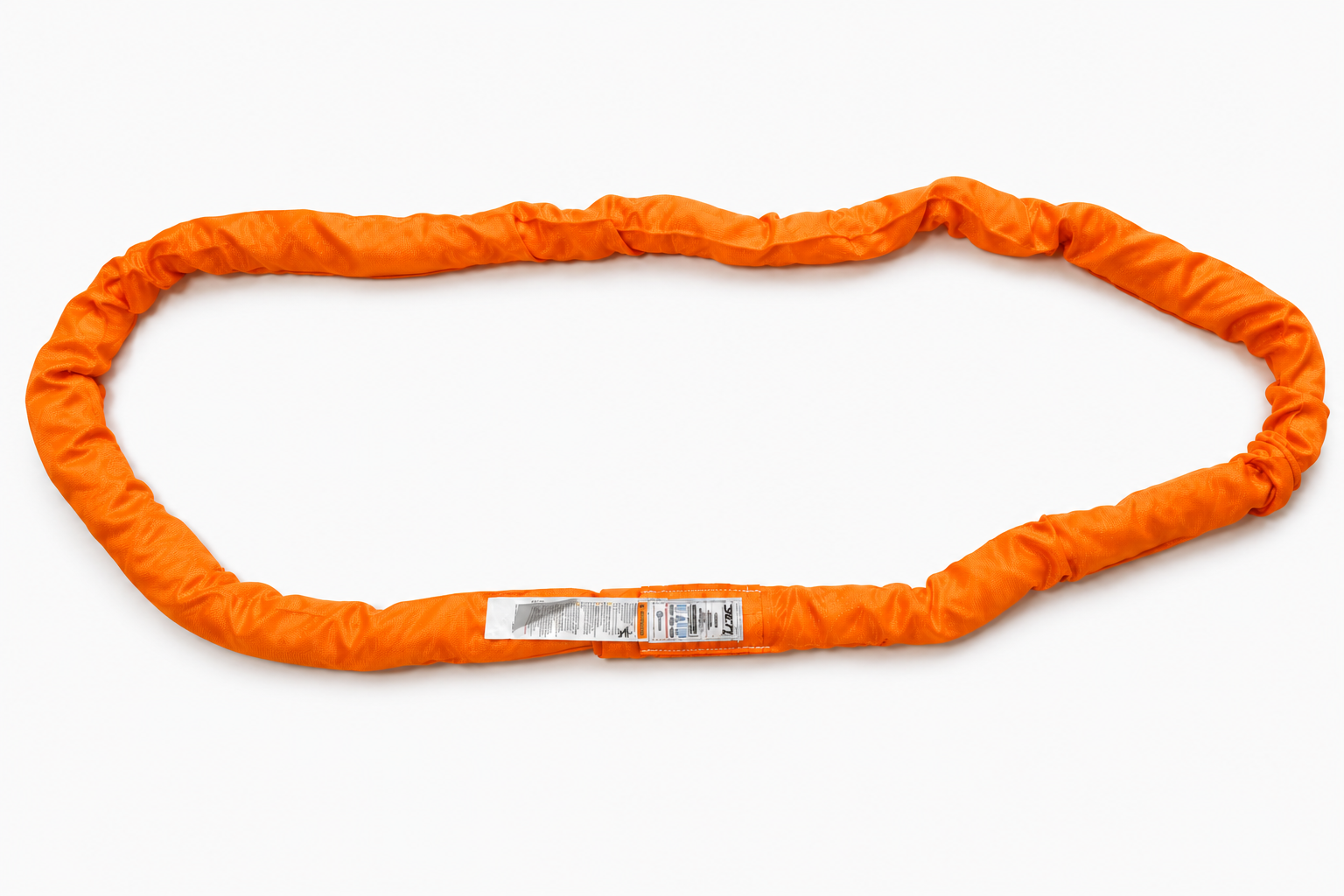 Orange 8' (25,000) Polyester Endless Round Sling