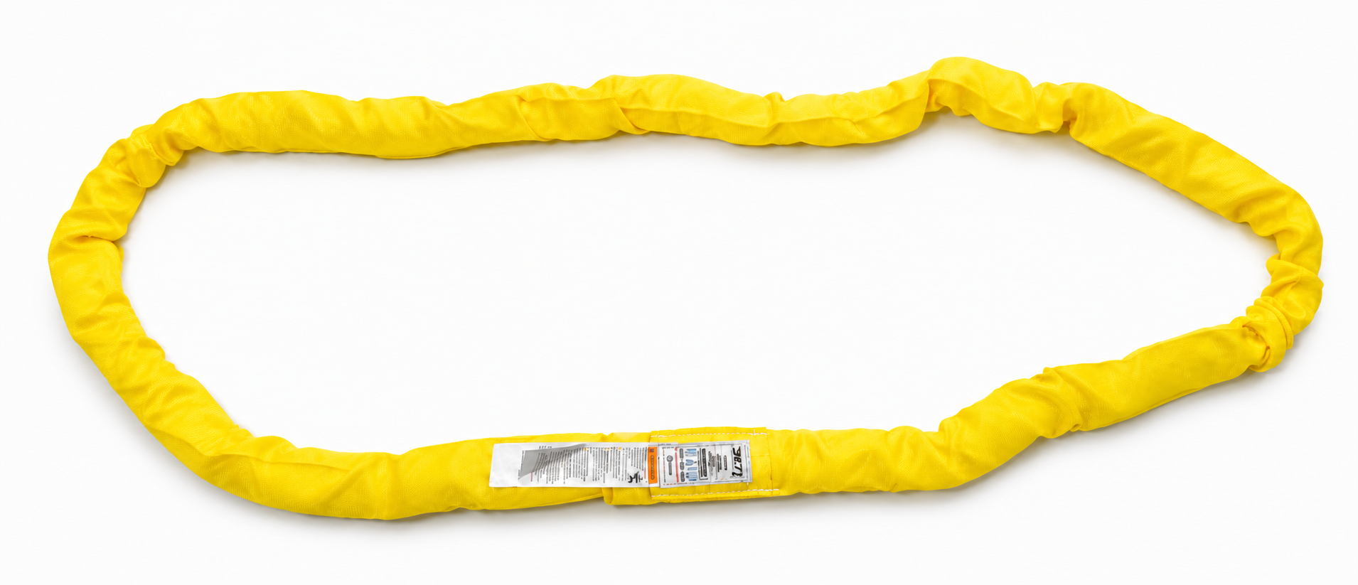 Yellow 14' (8,400) Round Endless Polyester Sling