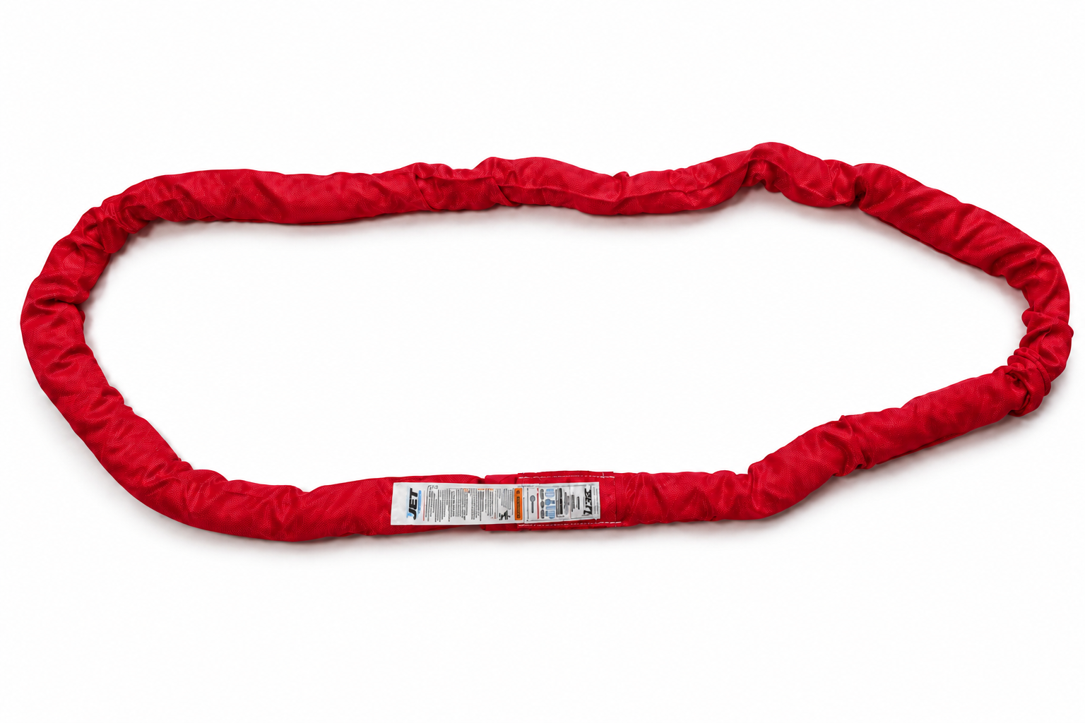 Red 8’ (13,200) Polyester Round Endless Sling