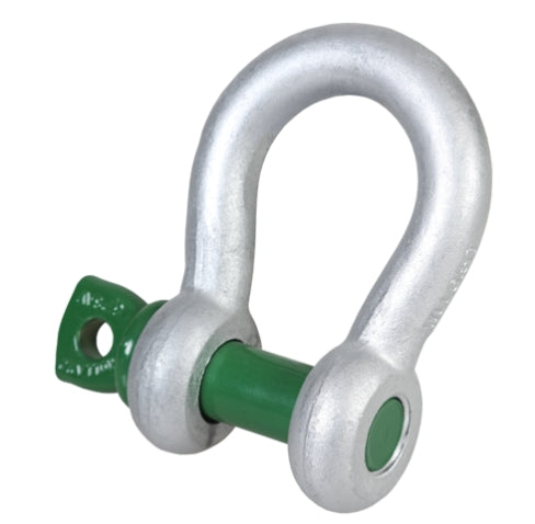Van Beest Green Pin G-4161 - 1-1/2" - 17T Standard Screw Collar Pin Type Bow Shackle