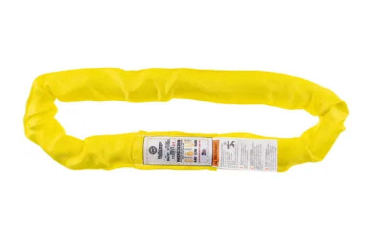 Yellow 6' Round Polyester Endless Sling