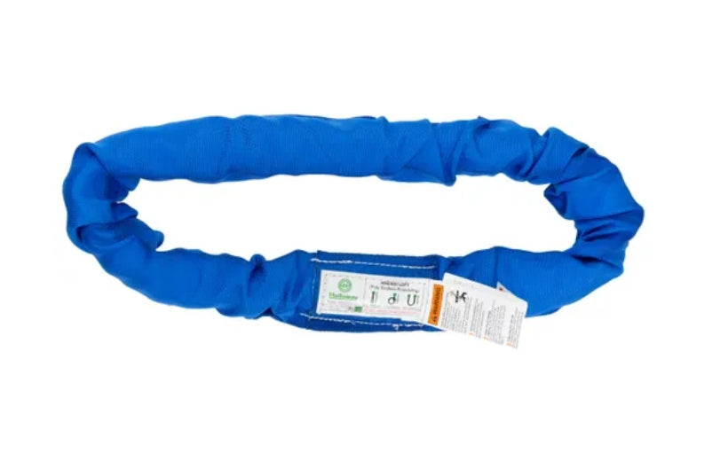 Blue 10’ Polyester Round Endless Sling