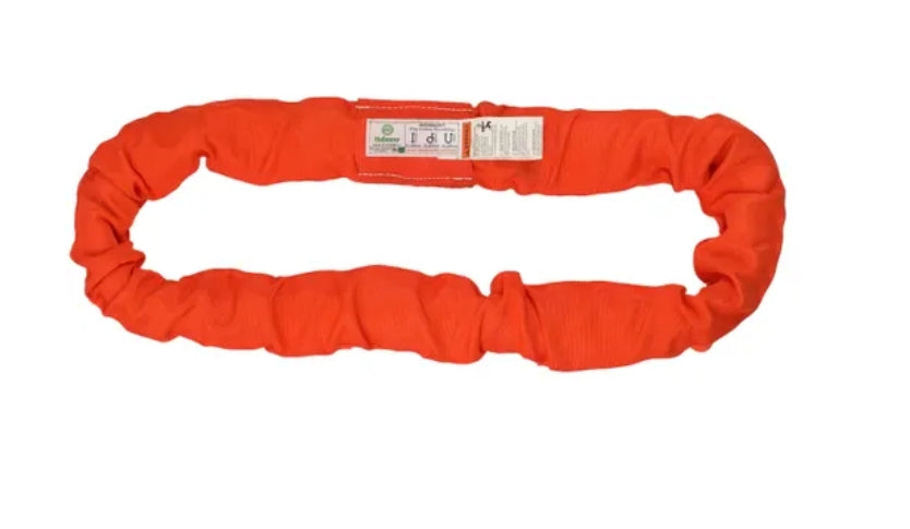 Orange 10' Polyester Endless Round Sling