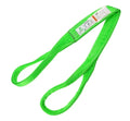 Holloway 4" x 12' - 3 Ply - Nylon - 16000 lbs. WLL - Heavy Duty Eye & Eye Flat Web Sling